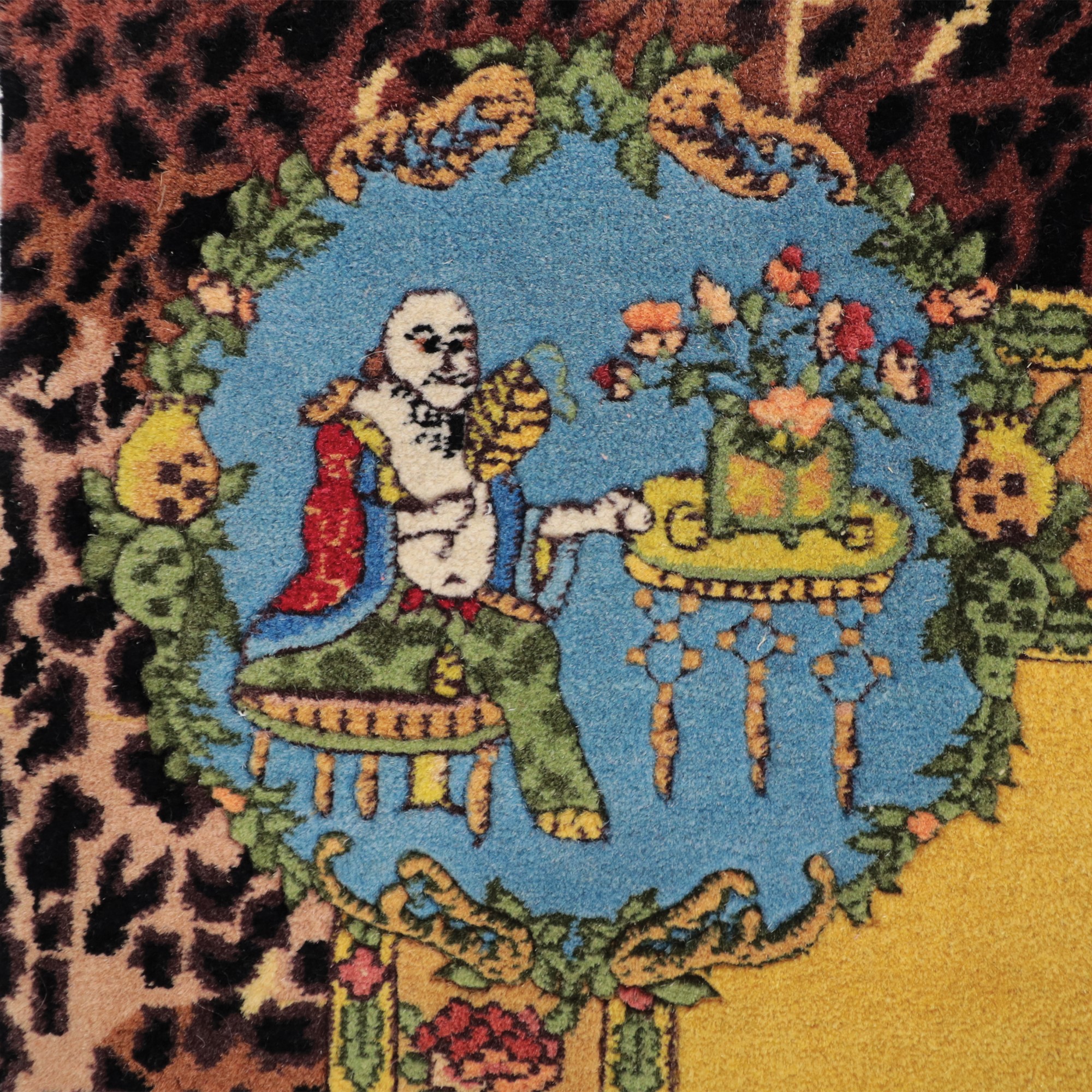 Gianni Versace, Tappeto Home Signature in lana policroma