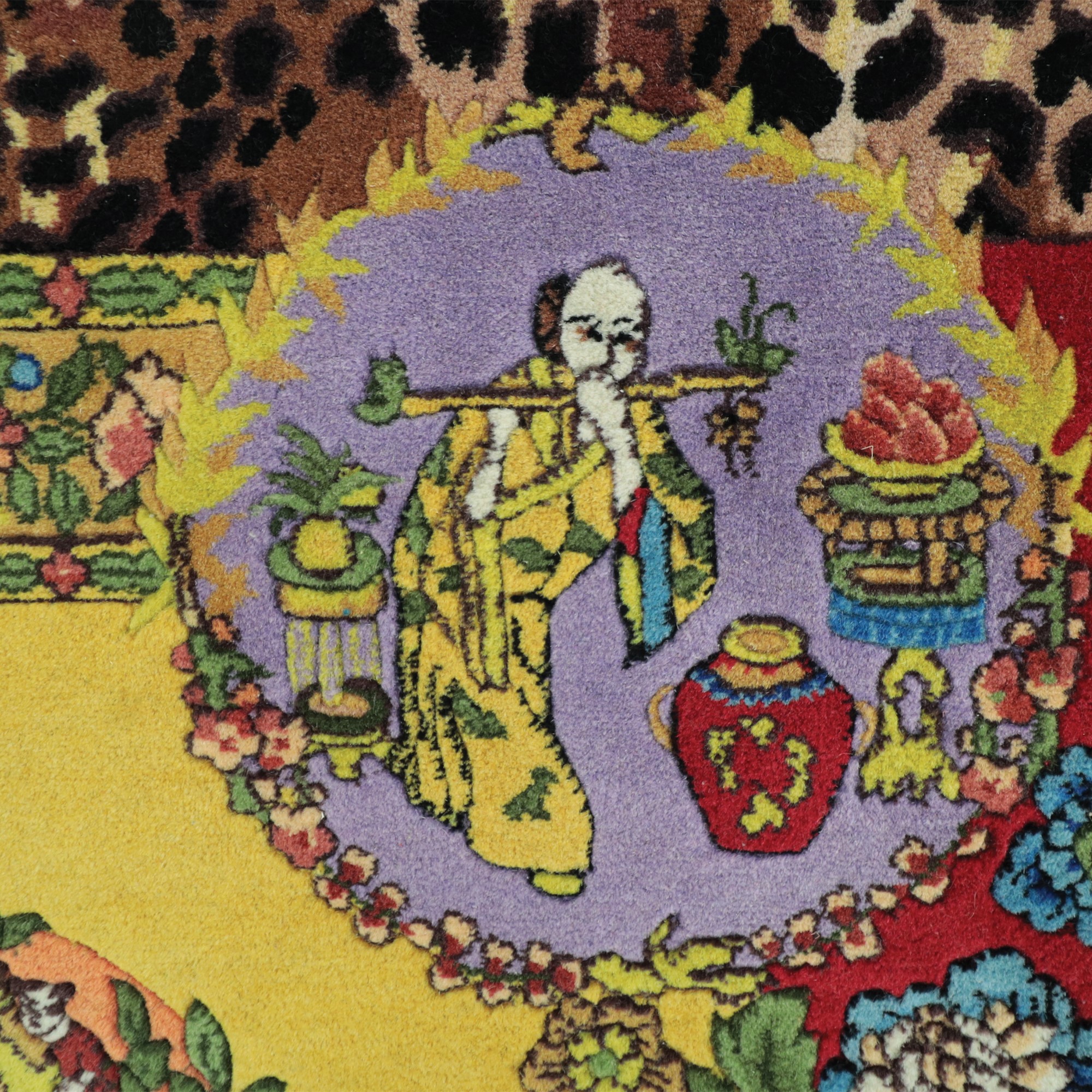 Gianni Versace, Tappeto Home Signature in lana policroma