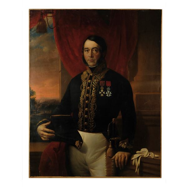 Jacobus Josephus Eeckhout - Jacobus Josephus Eeckhout, Ritratto di ufficiale / Ritratto della consorte