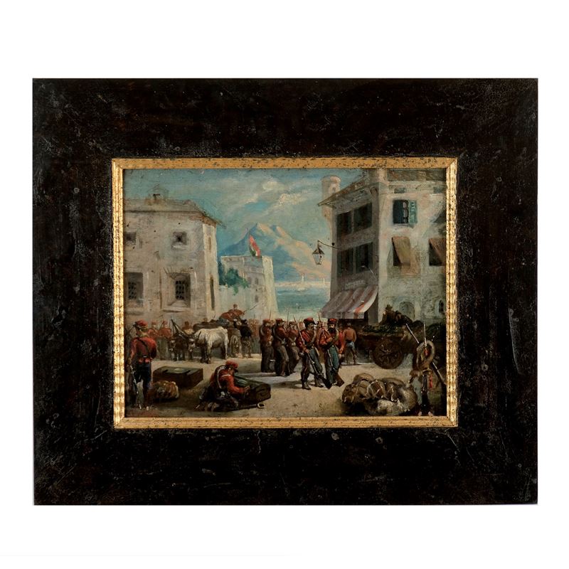 L'arrivo di Garibaldi a Salò, XIX secolo