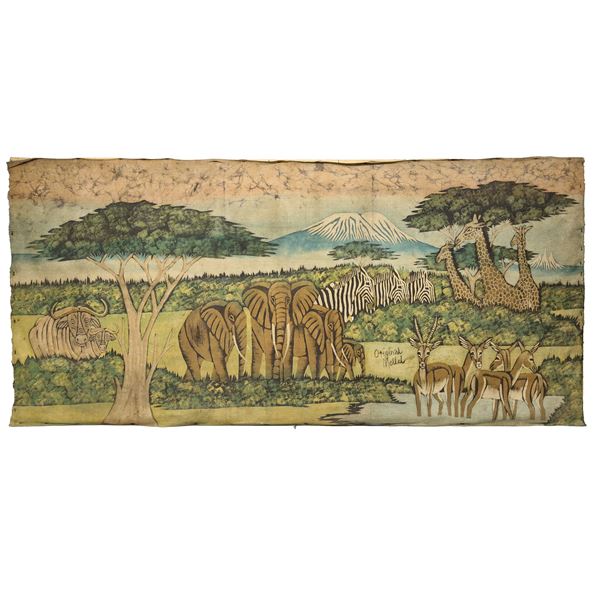 Pannello rettangolare, arte africana