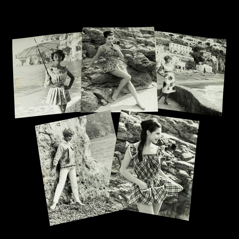 Cinque fotografie di moda