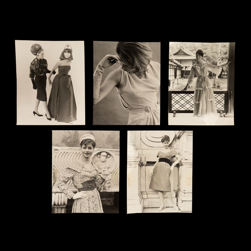 Cinque fotografie di moda