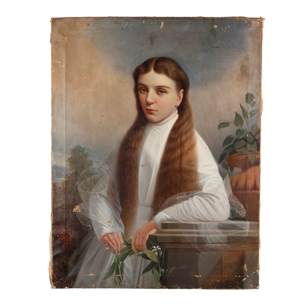 La Prima Comunione, fine del XIX secolo  - Asta Soli mai - Bolli & Romiti - Casa d'Aste in Roma
