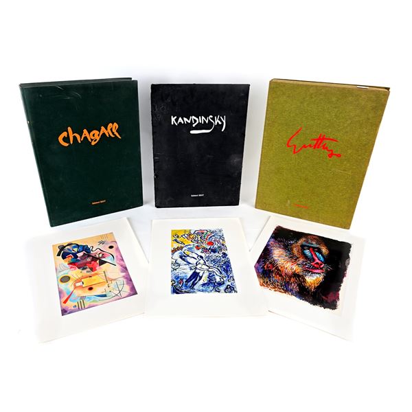 Guttuso, Chagall e Kandinsky