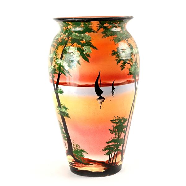 Vaso in ceramica, Gualdo Tadino  - Asta Soli mai - Bolli & Romiti - Casa d'Aste in Roma