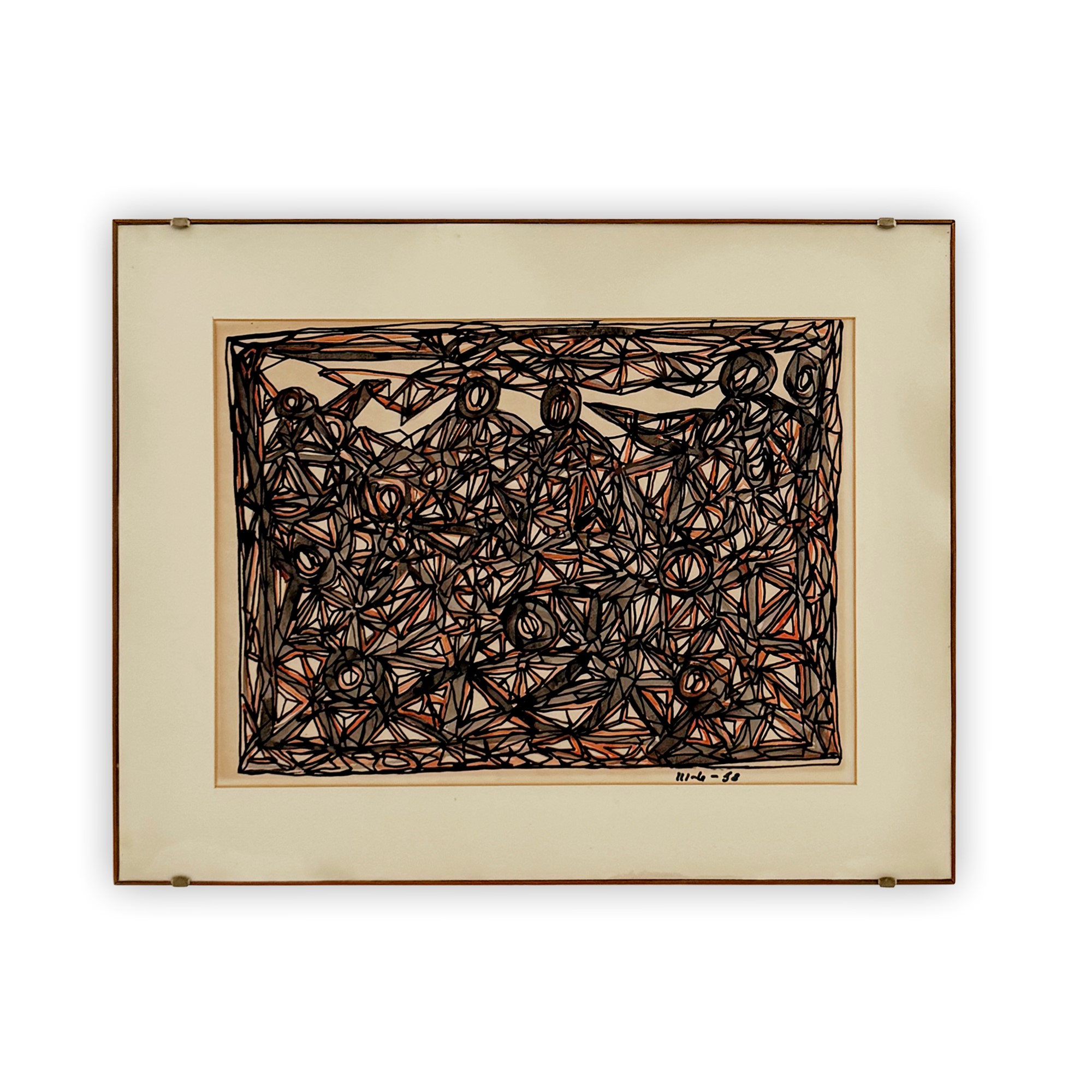 Due tecniche miste su carta spessa