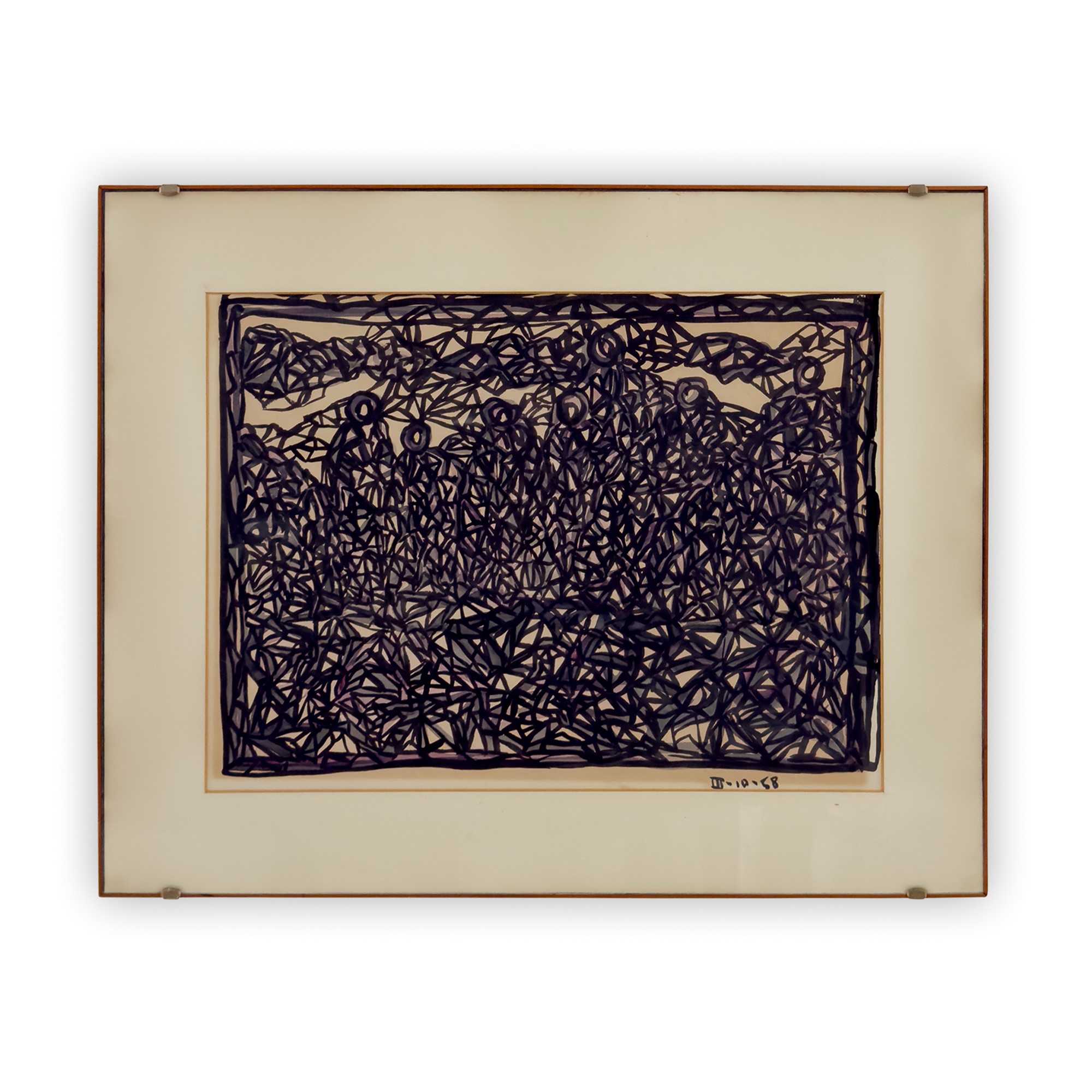 Due tecniche miste su carta spessa