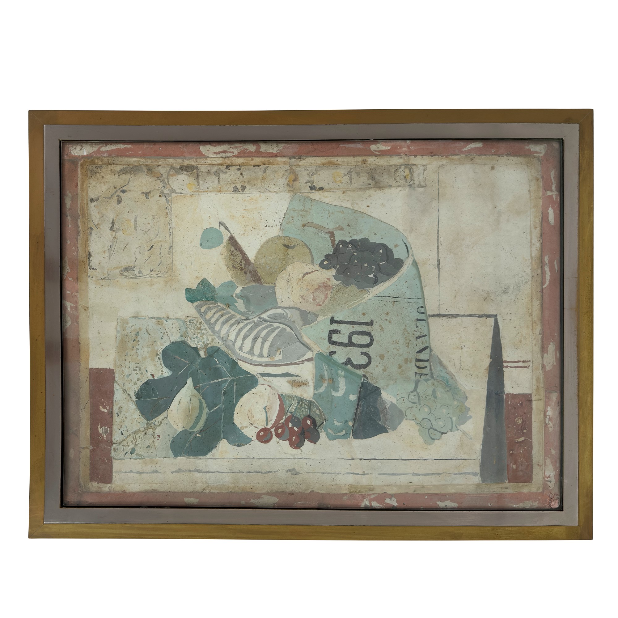 Coppia di tavolinetti in ottone attribuibili a Romeo Rega