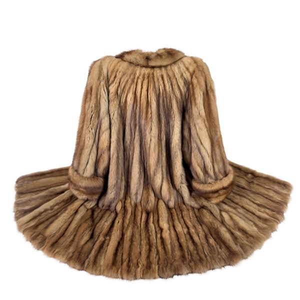 Cappotto di zibellino russo trasportato, colore gold, Boris, Lucca