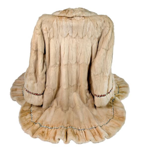 Cappotto petit gris canadese tinto beige