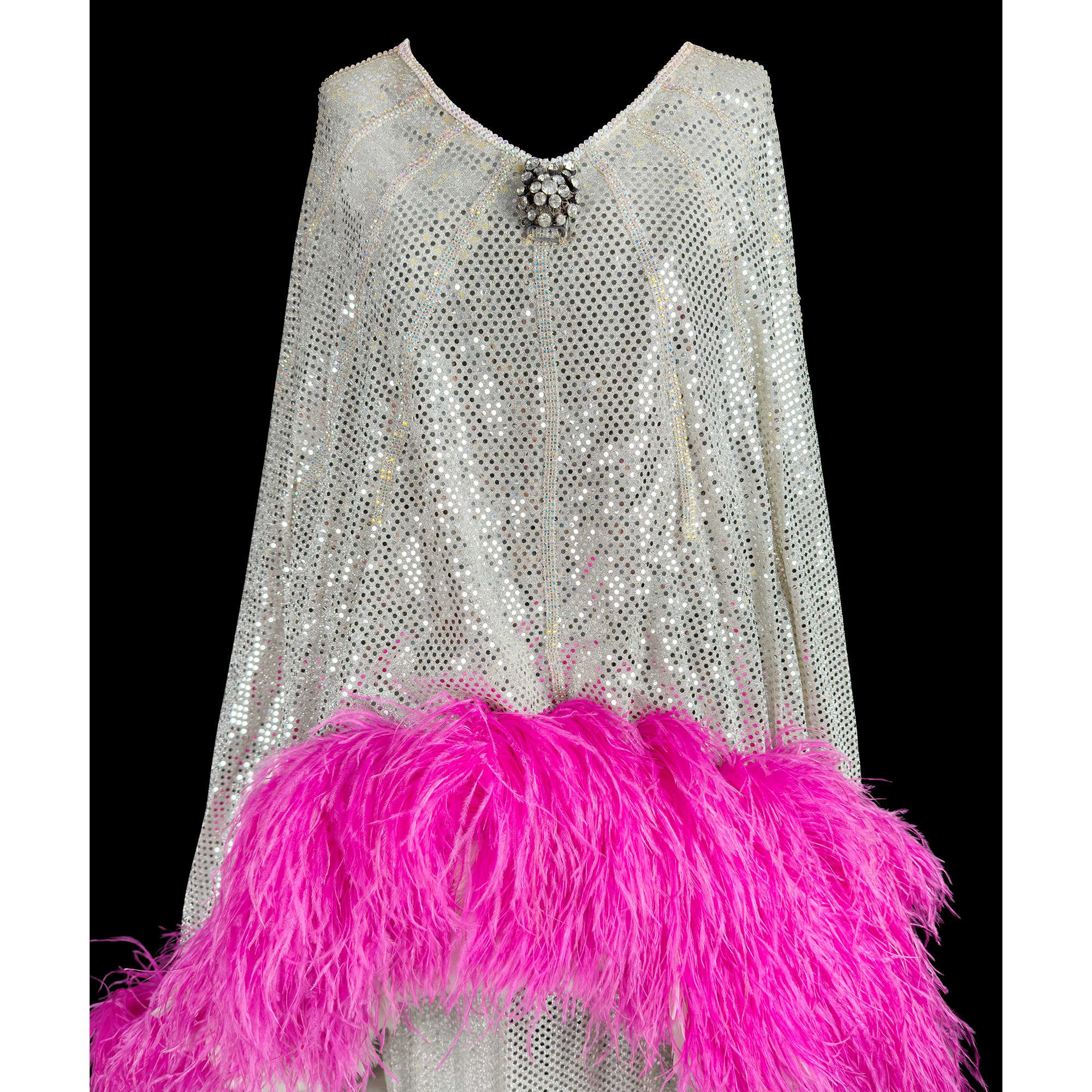 Cappa e vestito lungo di scena, G.Pia Rame Milano