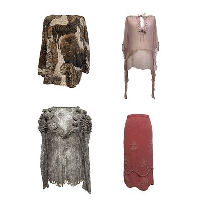 Tre Bluse di Diversa Manifattura e Decorazione