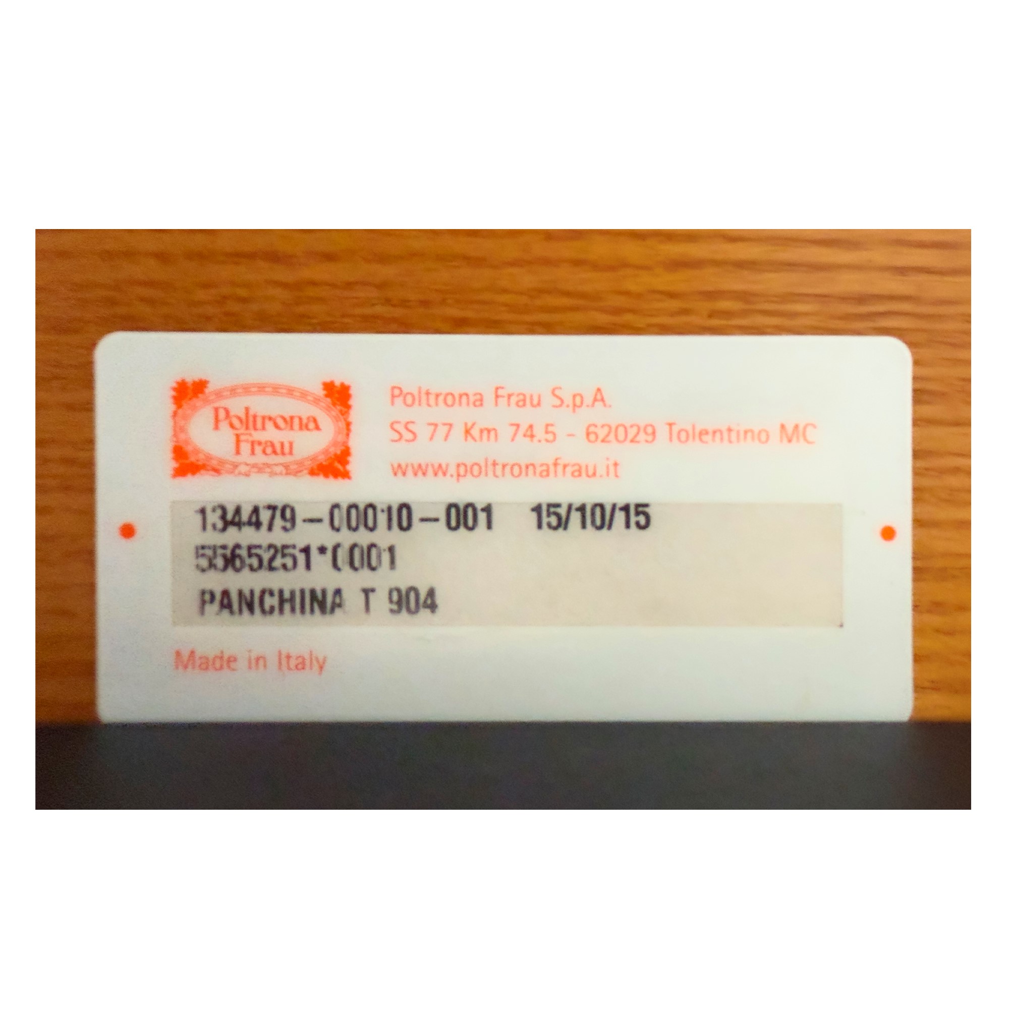 Panca T904, Gastone Rinaldi per Poltrona Frau