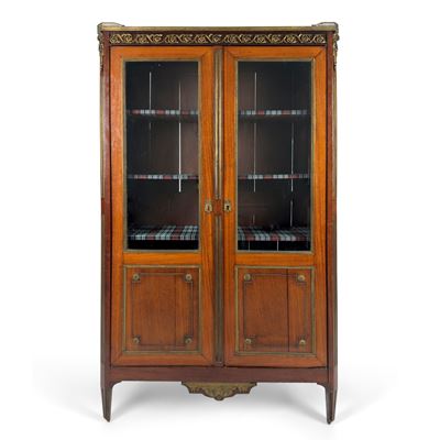Mobile Vetrina in Bois De Rose, Francia, XIX Secolo