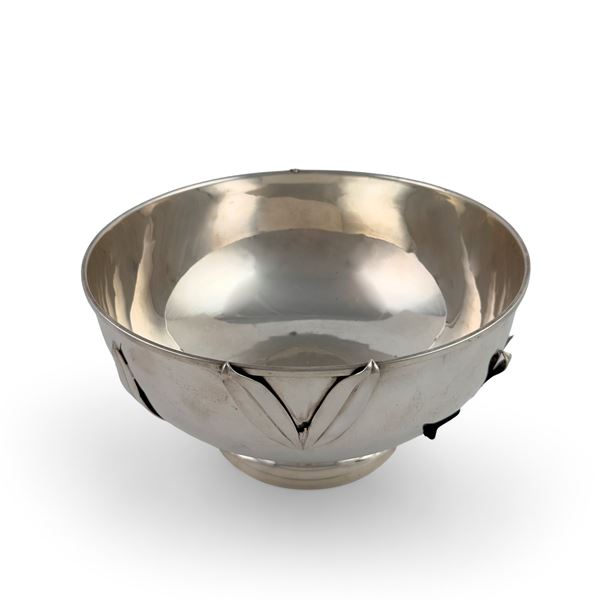 Bowl in argento 800/1.000, Roma, Fornari