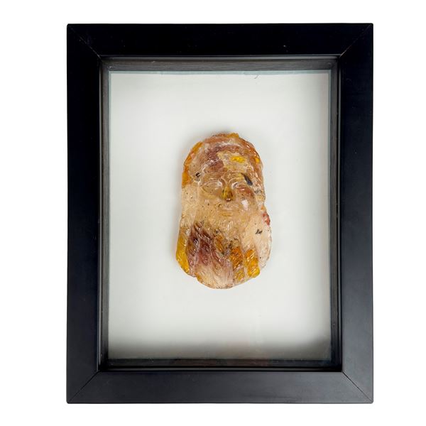 Testa di Giove in ambra