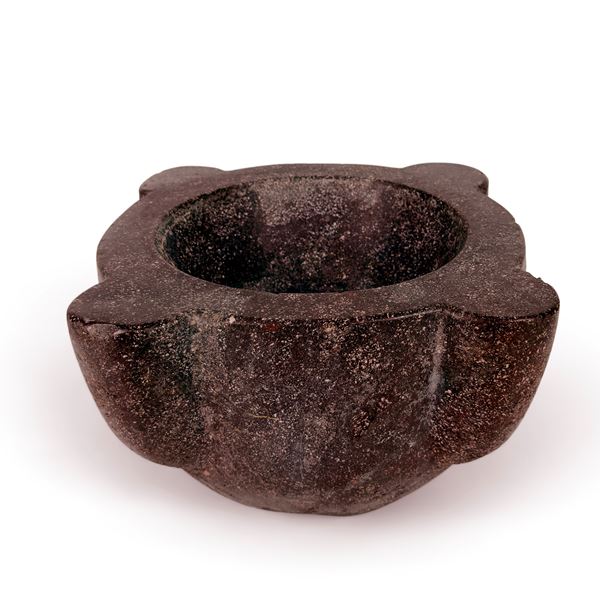 Grande mortaio in porfido imperiale