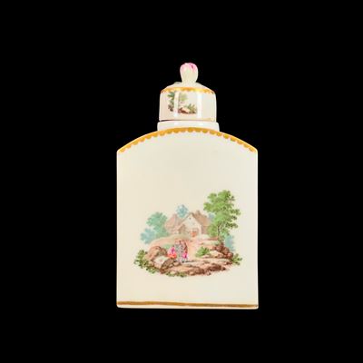 Porta Tè in Porcellana, Zurigo, 1770 Circa