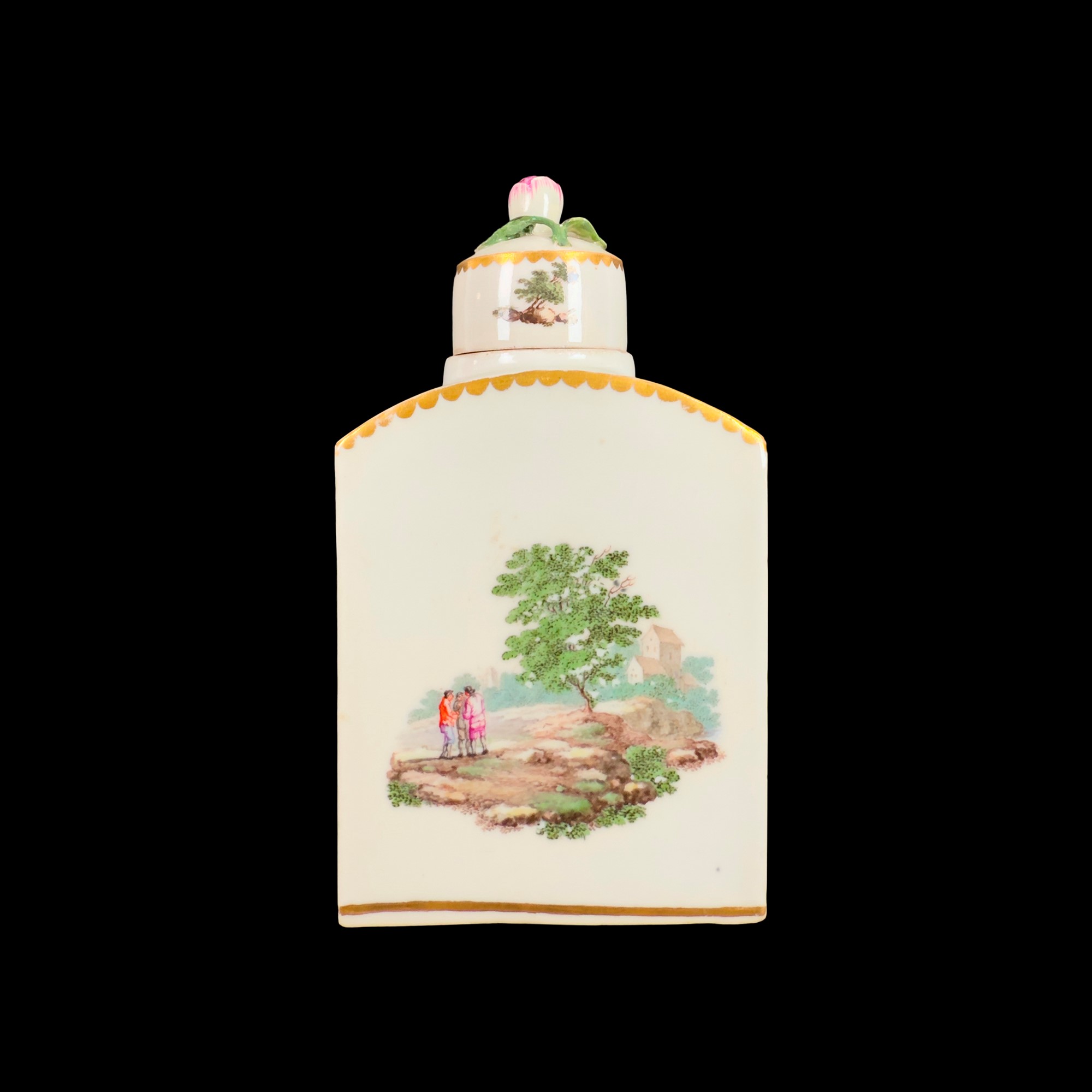 Porta Tè in Porcellana, Zurigo, 1770 Circa