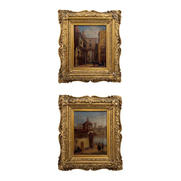 Scorci di Firenze, fine del XIX secolo