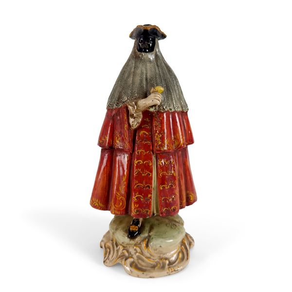 Bauta in maiolica policroma, Nove, dal 1887 circa al 1952