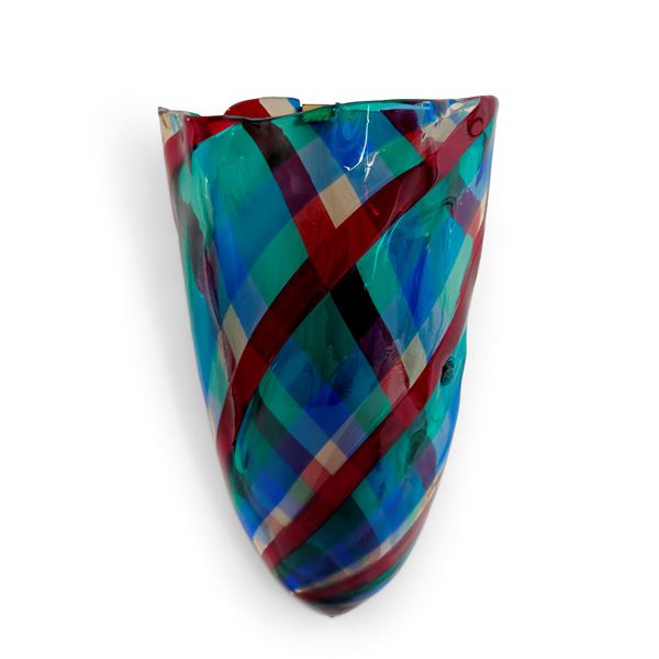 Applique in vetro attribuibile a Fulvio Bianconi, Murano