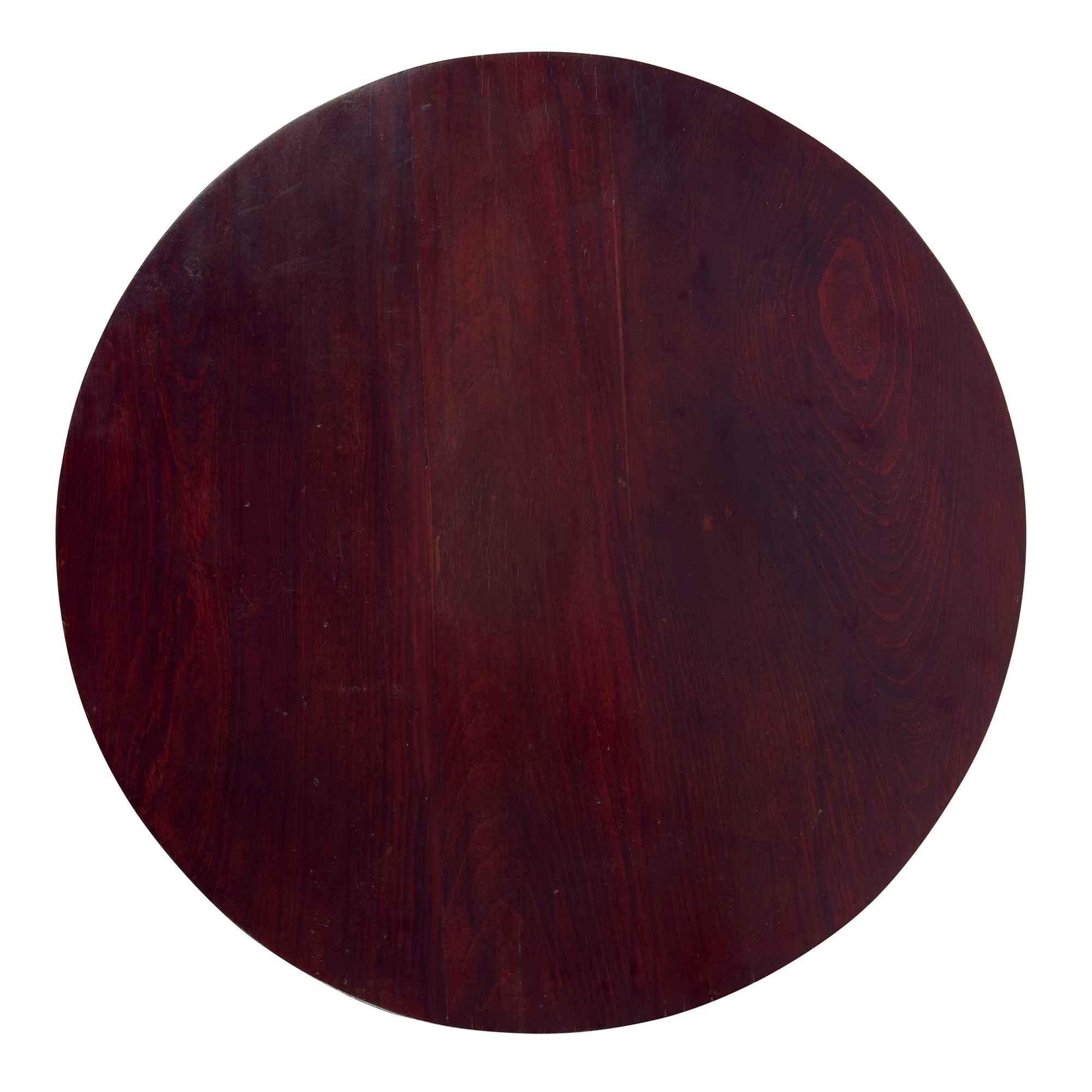 Tavolino in faggio incurvato tinto mogano, Thonet