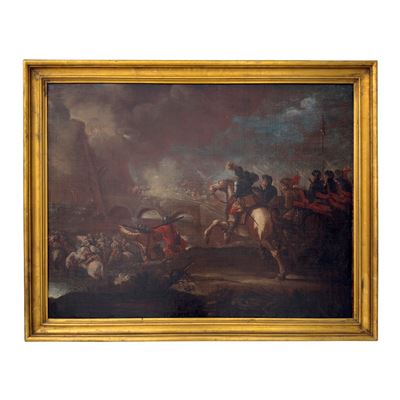 Francesco Monti il Brescianino (cerchia), L'assedio