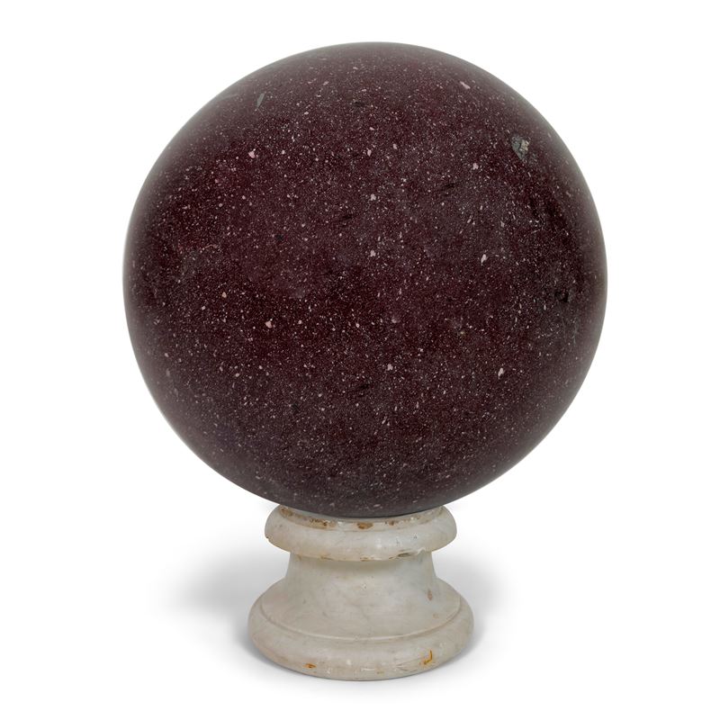 Grande Sfera in Porfido Imperiale