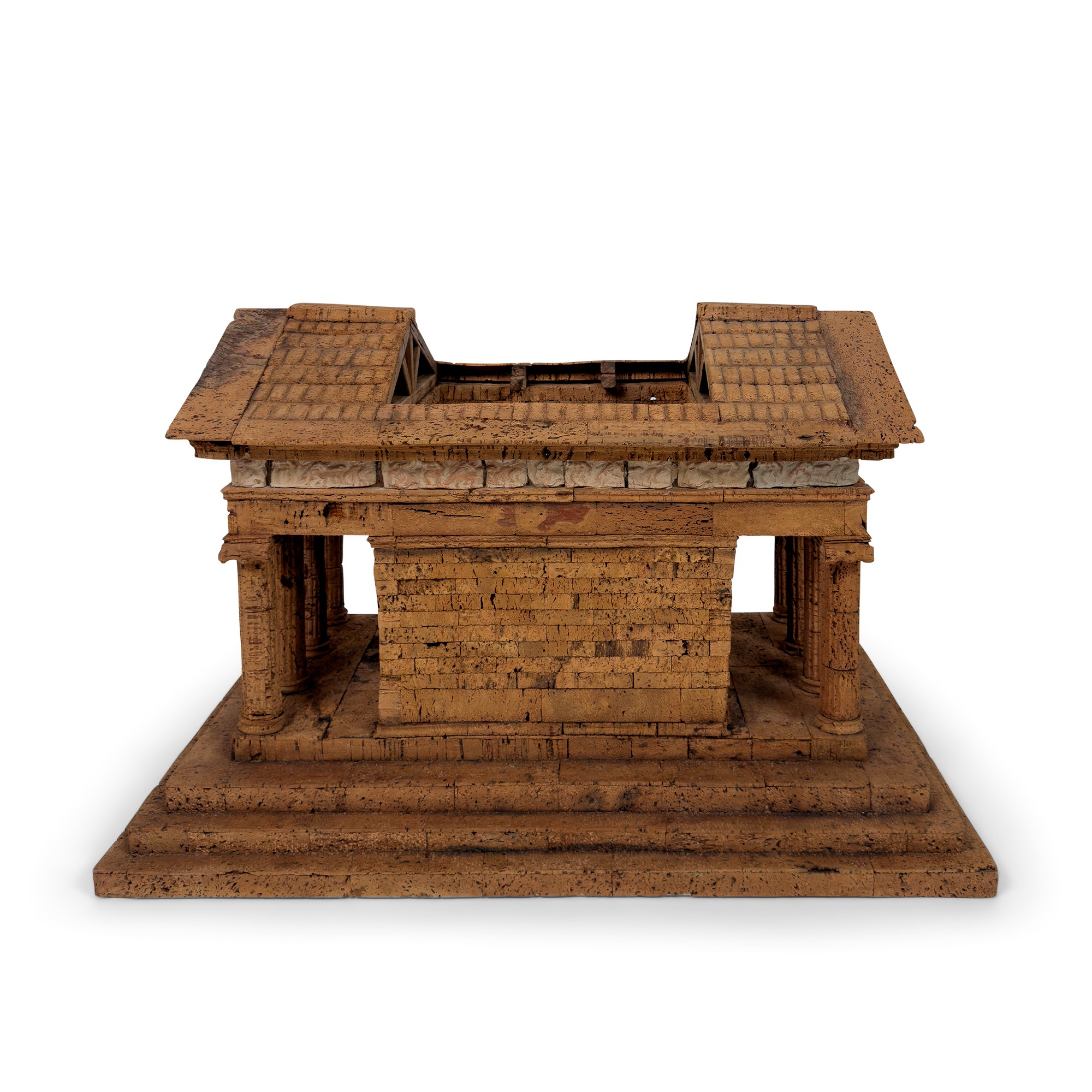 Maquette in sughero raffigurante il Tempio di Atena Nike