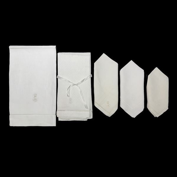 12 asciugamani di lino