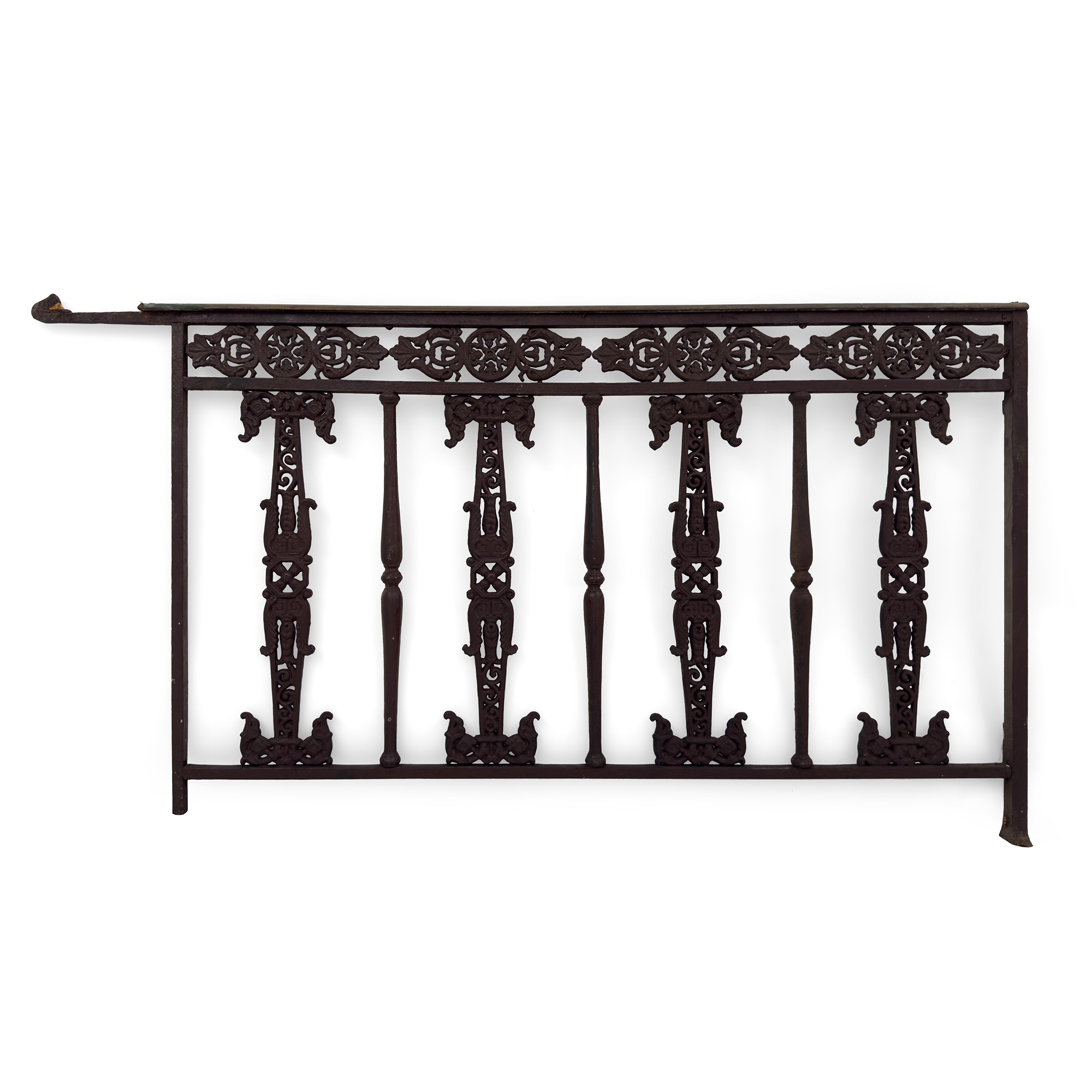 Cancello da coro in ghisa e bronzo