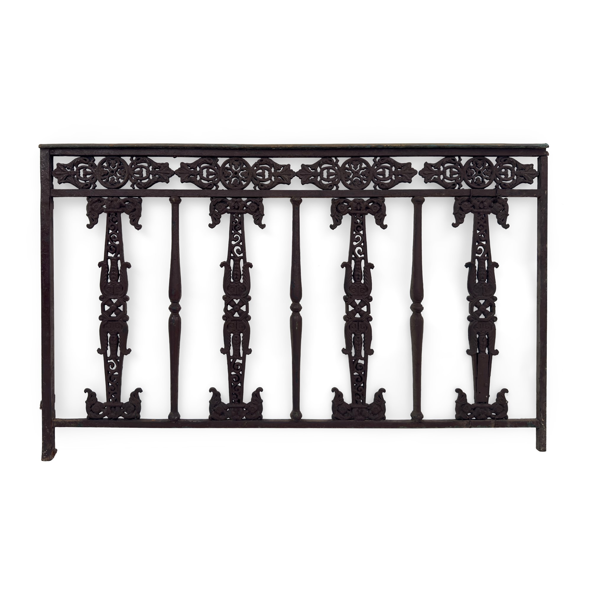 Cancello da coro in ghisa e bronzo
