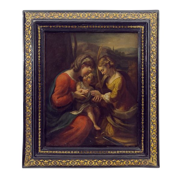 Sposalizio mistico di Santa Caterina, fine del XVII secolo