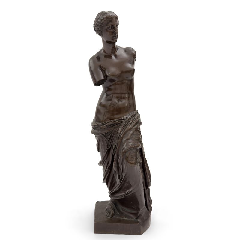 Ferdinand Barbedienne, Venere di Milo in bronzo patinato