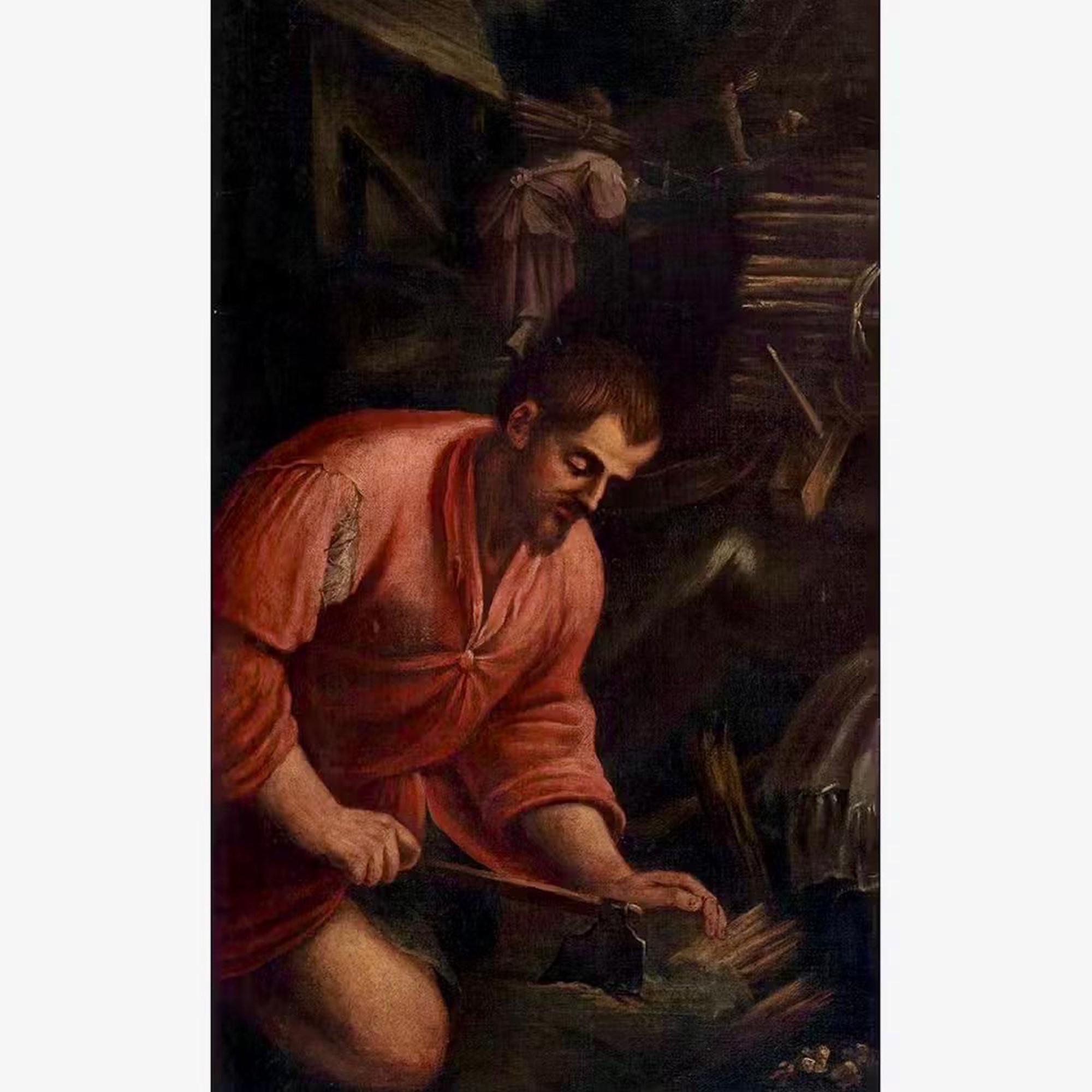 Francesco Bassano il Giovane (cerchia), Allegoria dell’Autunno e dell’Inverno