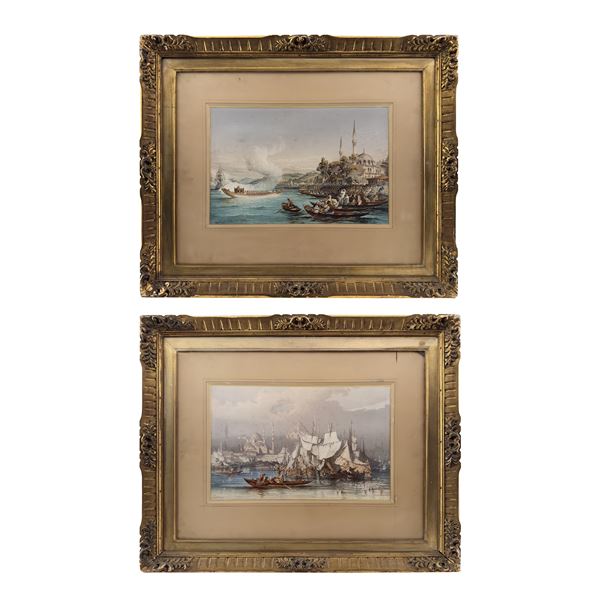 Preziosi, Vedute di Istanbul, 1865