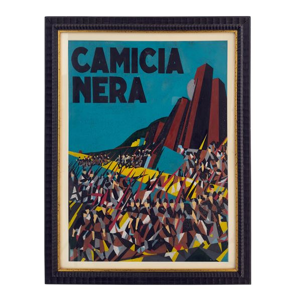 Tato (Guglielmo Sansoni), Camicia nera, metà degli anni '20