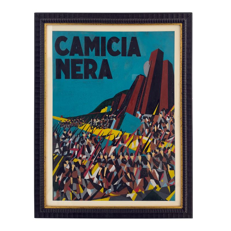 Tato (Guglielmo Sansoni), Camicia nera, metà degli anni '20