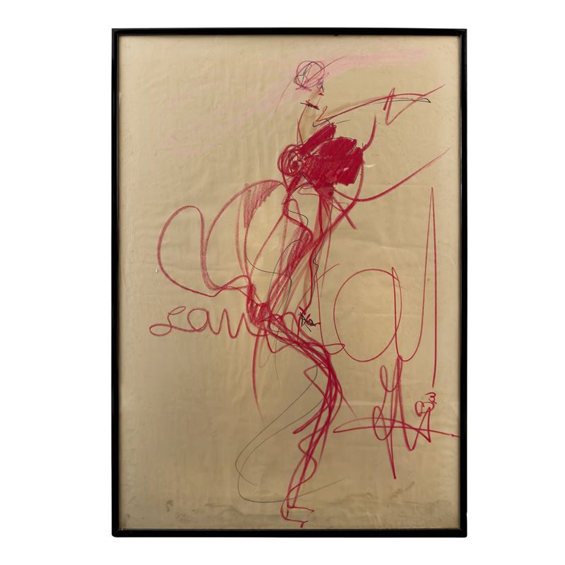 Gianfranco Ferrè, Donna in rosso