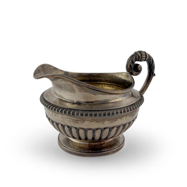 Lattiera in argento sterling, Londra, 1816