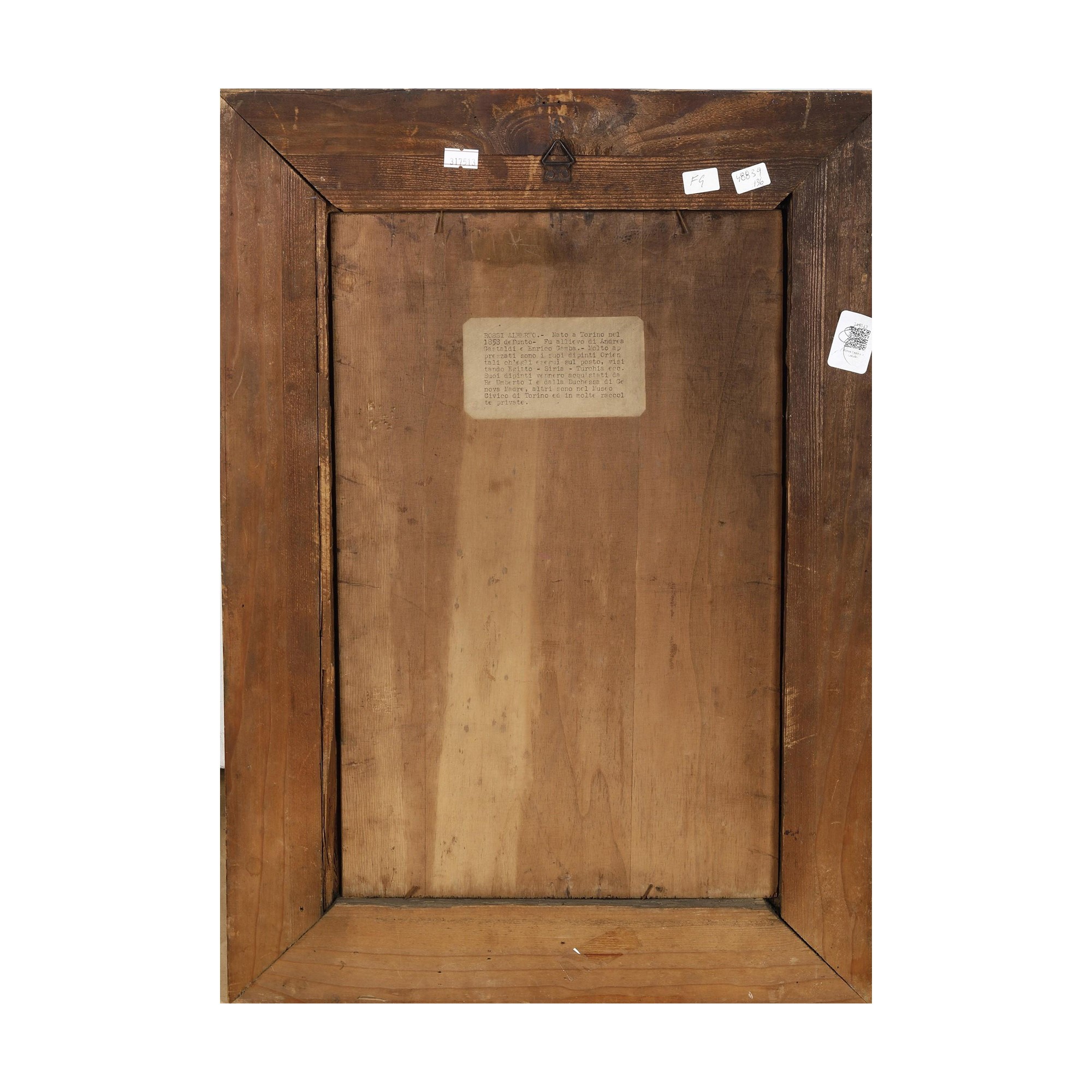 Alberto Rossi, Beduina a cavallo