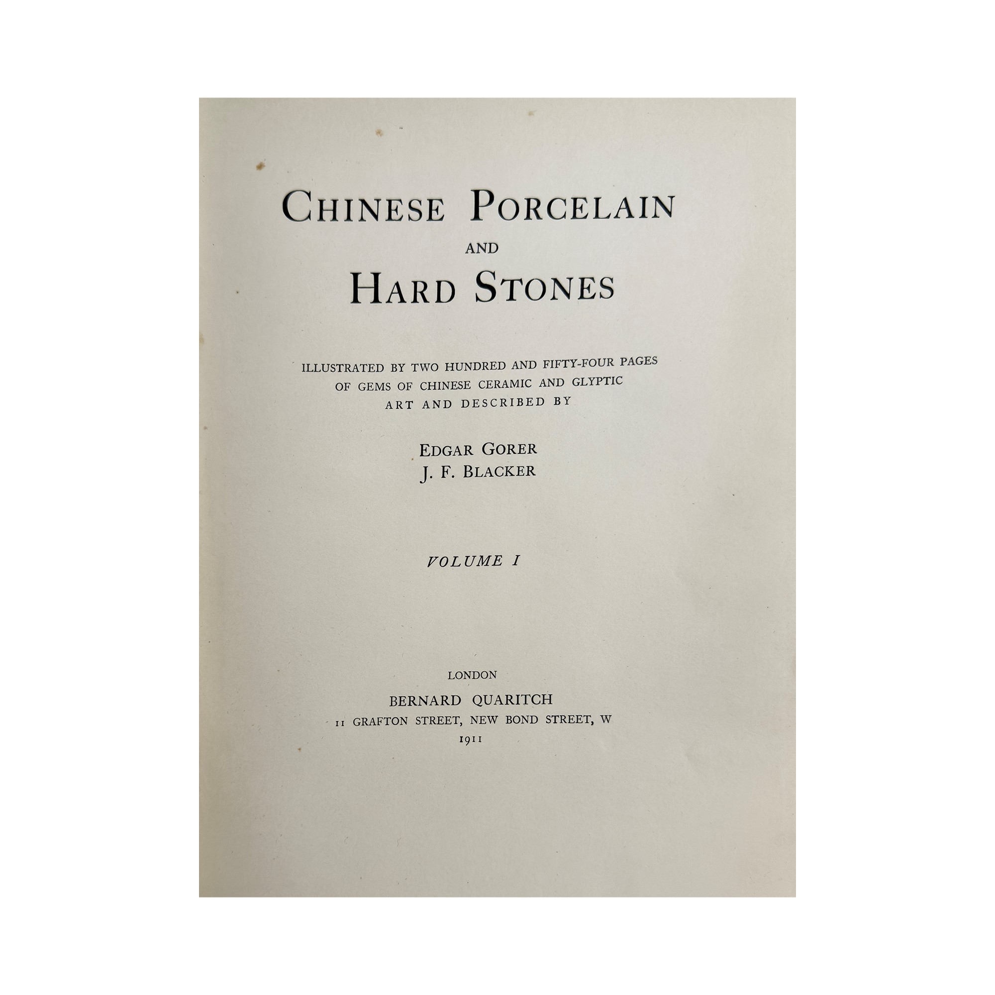 Gorer, Edgar - Blacker, J. F.