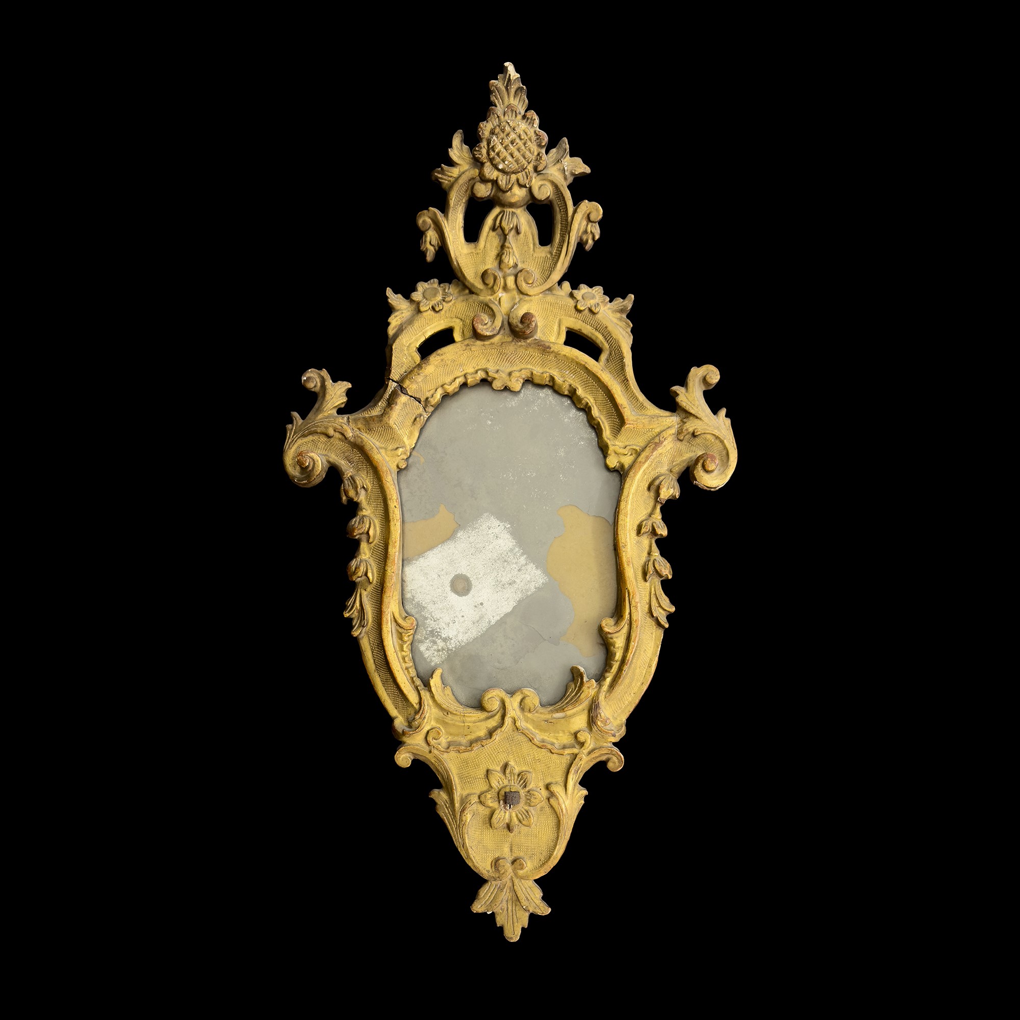 Coppia di ventole in legno dorato e scolpito, Venezia, XVIII/XIX secolo