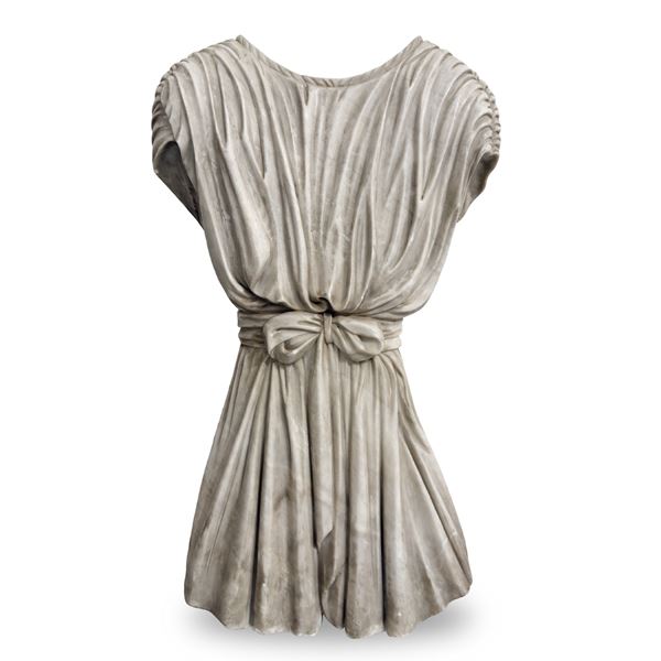 Fregio in marmo bianco