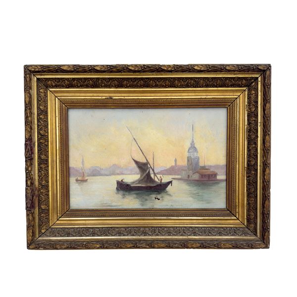 Veduta di Istanbul, fine del XIX-inizi del XX secolo