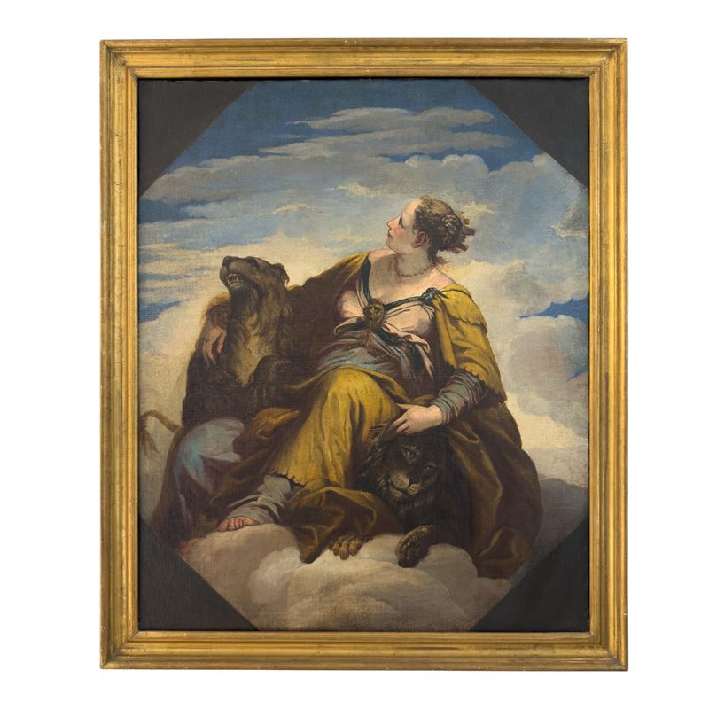 Giovanni Battista Zelotti (attr.), Allegoria di Venezia, olio su tela