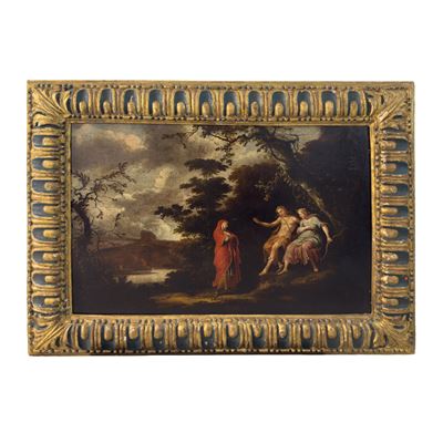 Pittore veneto del XVIII secolo, Diana e Apollo