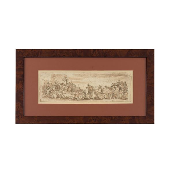 Scena di battaglia, XVIII secolo